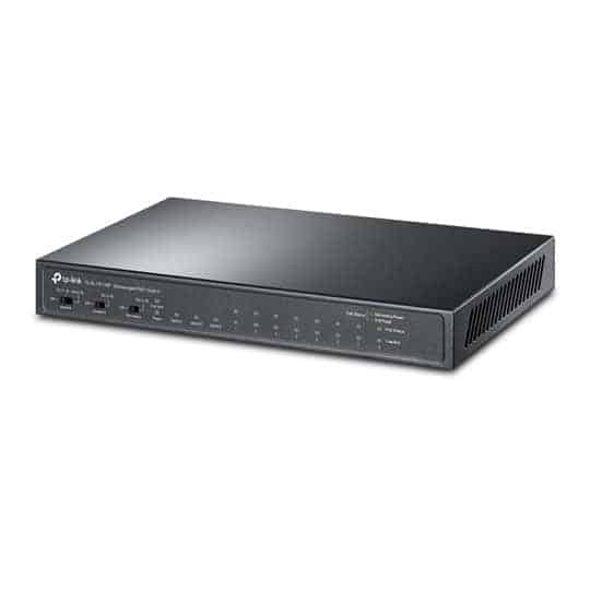 tp-link 10-Port Desktop Unmanaged Fast Ethernet PoE+ Network Switch